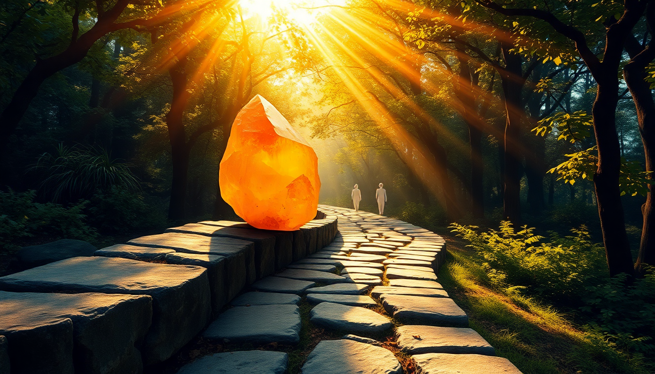 Découvrez le Chemin de Vie 1 : Votre pierre de soleil pour une vie épanouie
