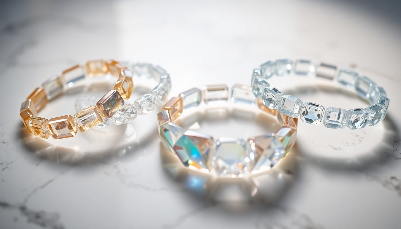 Découvrez les bienfaits des bracelets en pierres naturelles transparentes